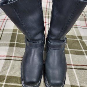 Men's Harley Davidson 10" Landon Harness Side-Zip Work Boot D96047 (Size 9.5)